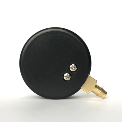 EN 837-1 वैक्यूम प्रेशर गेज 30 InHg 63mm बॉटम माउंट प्रेशर गेज